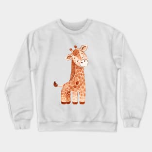 Cute giraffe Crewneck Sweatshirt